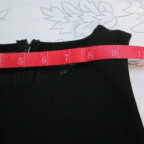 RACHEL RACHEL ROY Keyhole Cutout Sheath Dress-Black- Small NWT - Picture 8 of 14